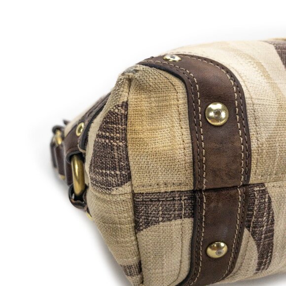 COACH Carly Denim Signature C Hobo Shoulder Handbag - A0826-12197 - Picture 13 of 16